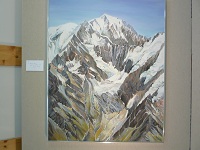 le Mont Blanc vu du mont Joly